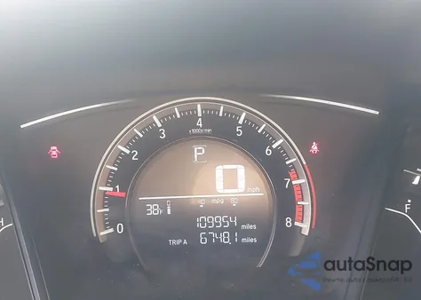 2016 Honda Civic Lx из США, поврежденный, VIN 19XFC2F5XGE092221